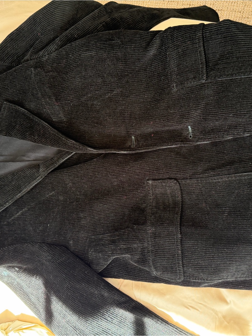 Madewell Black Corduroy Blazer
